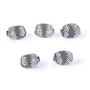 Dental Lingual Buttons Direct Bond Eyelet Round/Rectangular Base 10/Bag