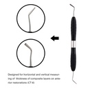 Dental Resin Filler Aesthetic Restoration Silicone Handle