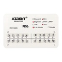 Dental Mini Metal Brackets For Braces Full Size 20pcs/Pack