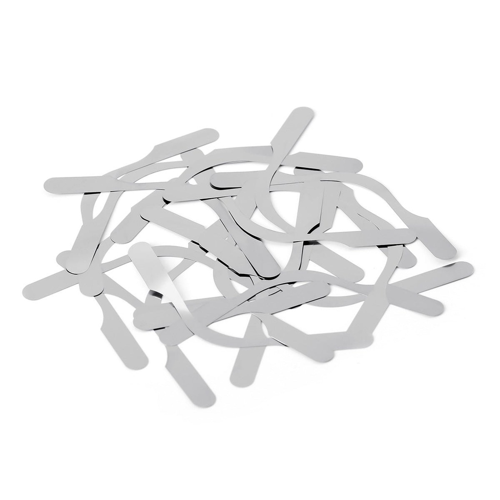 Dental Matrix Bands Tofflemire Stainless Steel 6 Sizes 20pcs/Pack (#1 (0.04X6.5mm) / 10 Packs)