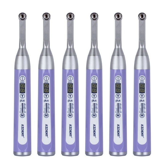 Curing Light Wireless LED 1 Second Broad Spectrum 385-515nm 7 Modes 2500mW/cm² (Black / 1 Pc)