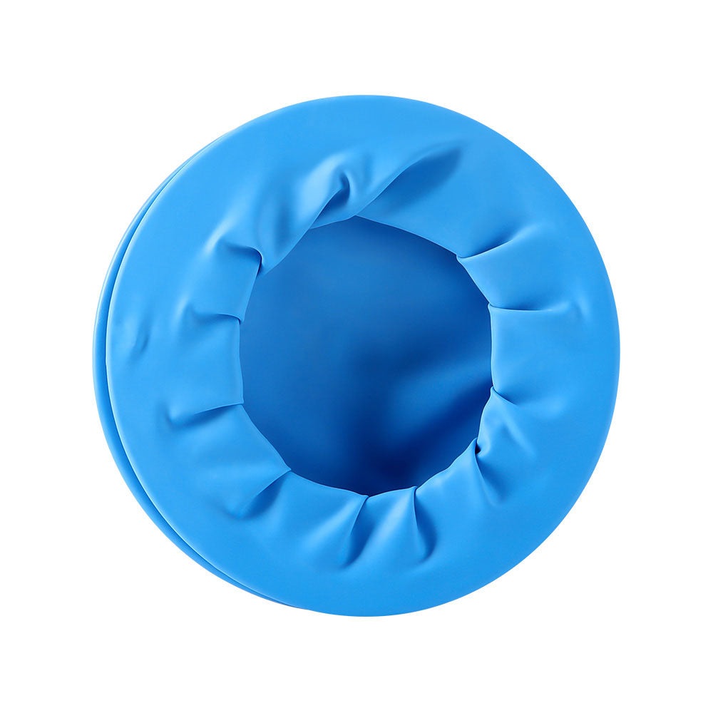 Dental Disposable Rubber Sterile Mouth Opener O Shape Lip Retractor Blue 1pc/Bag