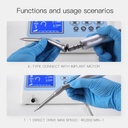 Dental 1:1 20 Degree Surgical Low Speed Contra Angle Handpiece Straight Head