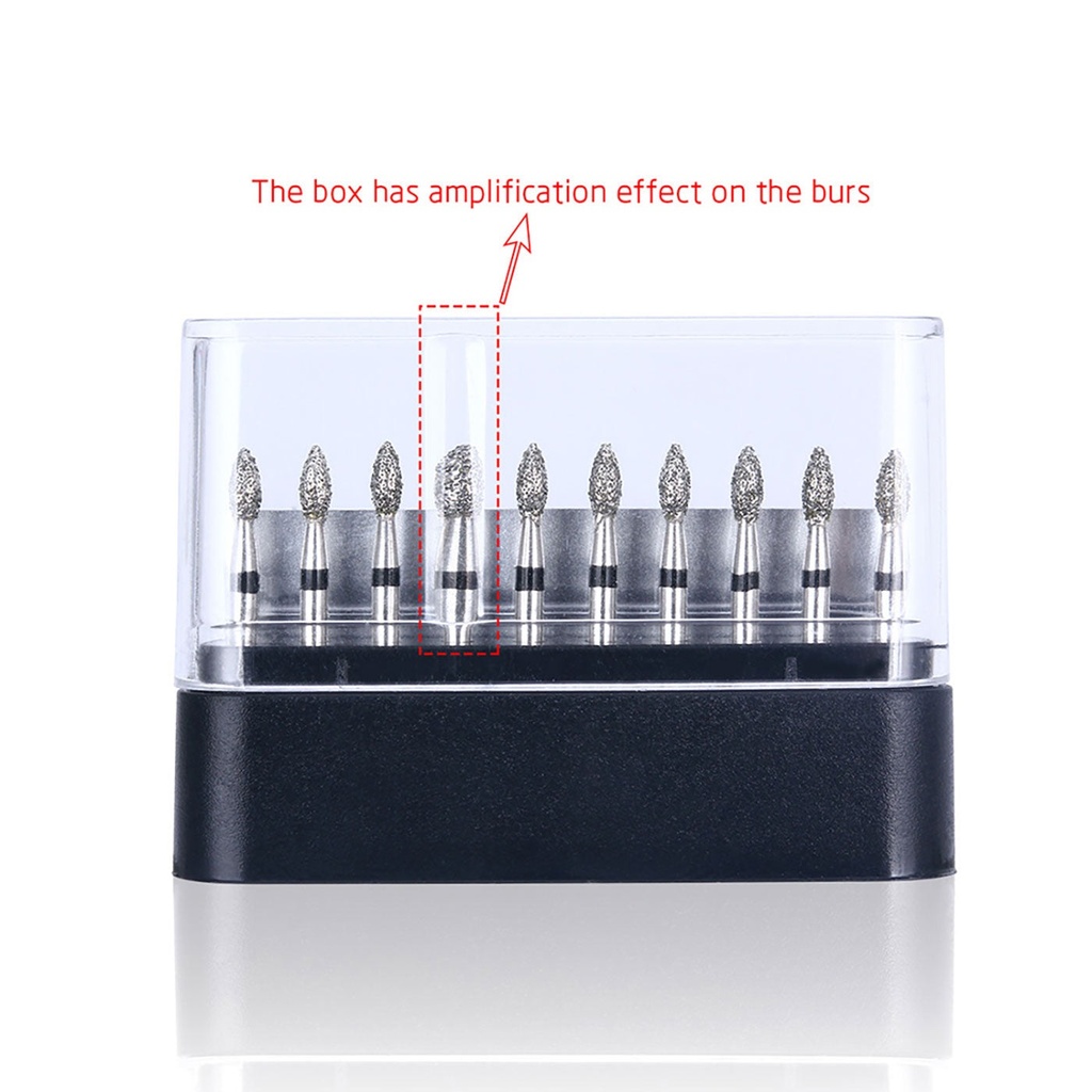 FG Diamond Burs FO-32S 10pcs/Box (Flame / FO-32S / 10 Boxes)