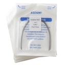 Archwire Stainless Steel Oval Form Round 0.012 Lower 10pcs/Pack