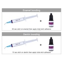 Dental Acid Etch Etching Gel 37% Etchant for Enamel Dentin Bonding 5ml/Syringe