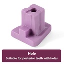 Dental Lab Ceramic Firing Pink Pegs for Porcelain Single Crowns Oven Tray