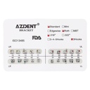 Dental Metal Brackets Standard Roth Slot .018 Hooks on 3 20pcs/Pk