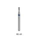 Diamond Bur FG BC Series Full Size Round With Collar 5pcs/Pack