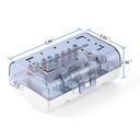 Dental Color Implant Restoration Tool Kit 14pcs Drivers With Torque Wrench and Carrying Device