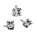 Dental Metal Brackets Standard Edgewise Slot .022 Hooks on 345 20pcs/Pack