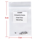 Crimpable Hooks Cross Tube for Anchorage Systems 10/Bag