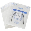 Archwire NiTi Super Elastic Square Round 0.016 Lower 10pcs/Pack