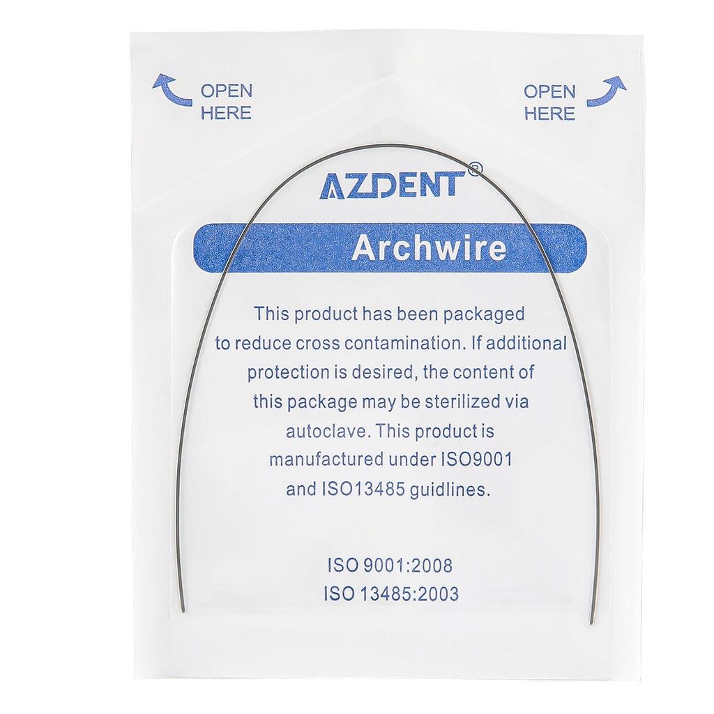 Dental Orthodontic Arch Wire TMA-Titanium Molybdenum Alloy Expanded Rectangular 0.016 x 0.016-0.020 x 0.020 1pc/Pack (Expanded Rectangular / 0.014 x 0.025 Universal / 10 Packs)