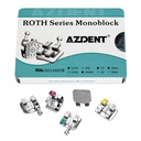 Dental Metal Brackets Mini Roth .018 MIM Monoblock Hooks on 345 400pcs/Box