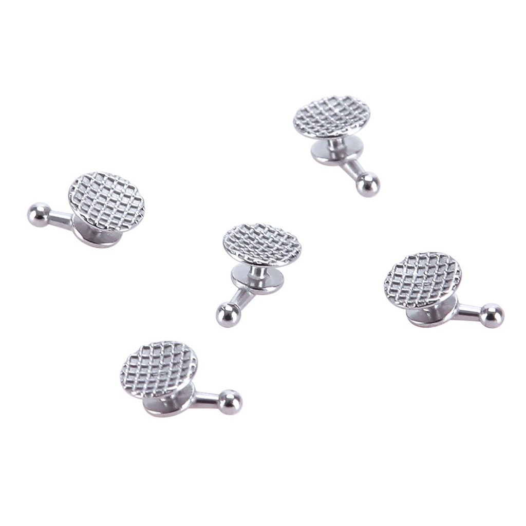 Dental Bondable Lingual Buttons with Hook Round Base 10/Bag (1 Bag)