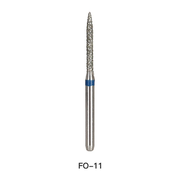 Diamond Bur FG FO Series Full Size Flame 5pcs/Pack (Flame / FO-11 / 10 Packs)