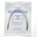 Archwire Niti Super Elastic Ovoid Rectangular 0.019 x 0.025 Upper 10pcs/Pack