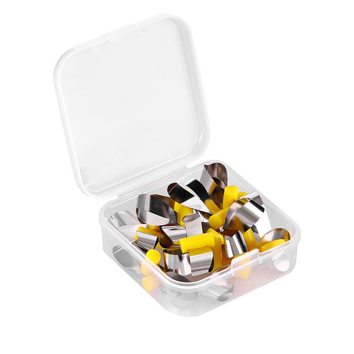 Orthodontic Sectional Contoured Metal Matrice Polyester For Child/Adult 10Pcs/Box (Blue-Adult / 1 Box)