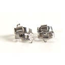 Dental Orthodontic Buccal Tube Band 1st #35 Roth .022 U3/L2 4pcs/Kit