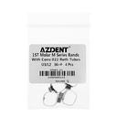 Dental Orthodontic Buccal Tube Band 1st 36+# Roth .022 U3/L2 4pcs/Kit