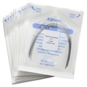 Thermal Active NiTi Arch Wire Ovoid Form Round 0.012 Lower 10pcs/Pack