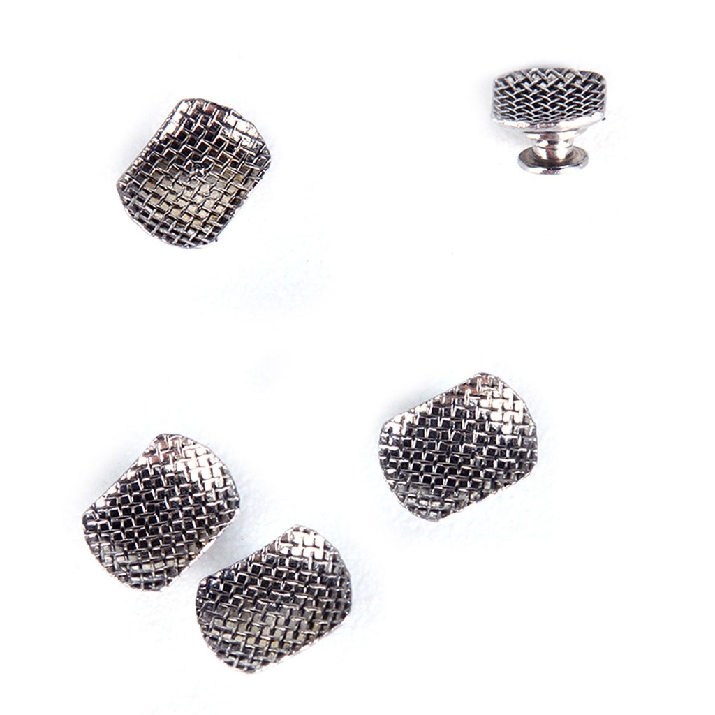 Dental Lingual Button Bondable Elliptical Mesh Base 10/Bag (1 Bag)