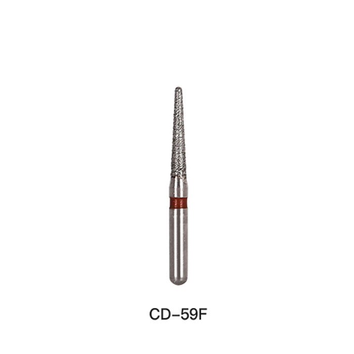 Diamond Bur FG CD Series Full Size Short For Kids 5pcs/Pack (Short For Kids / CD-52F / 10 Packs)