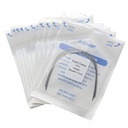 Archwire NiTi Super Elastic Square Round 0.012 Upper 10pcs/Pack