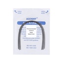 Thermal Active NiTi Archwire Natural Form Rectangular 0.016 x 0.016 Upper 10pcs/Pack