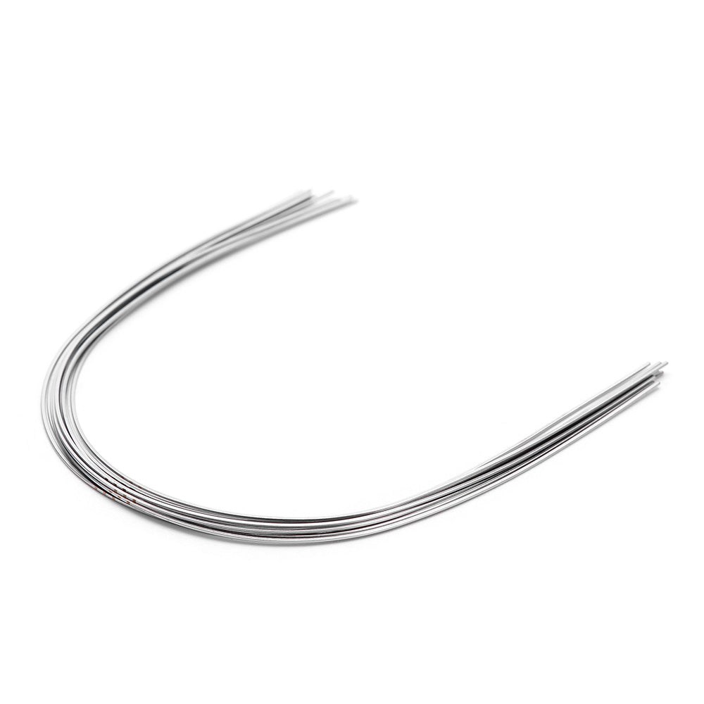 Thermal Active NiTi Archwire Natural Form Rectangular 0.019 x 0.025 Upper 10pcs/Pack