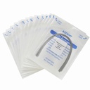 Thermal Active NiTi Archwire Ovoid Form Rectangular 0.014 x 0.025 Upper 10pcs/Pack