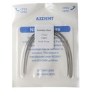 Archwire Stainless Steel Oval Form Rectangular 0.017 x 0.022 Lower 10pcs/Pack