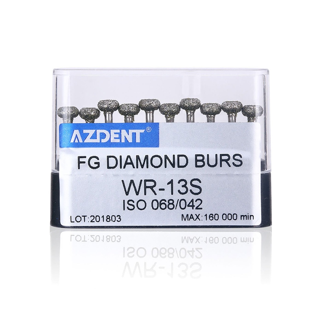 FG Diamond Burs WR-13S 10pcs/Box (Wheel / WR-13S / 10 Boxes)