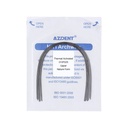 Thermal Active NiTi Archwire Natural Form Rectangular 0.016 x 0.025 Upper 10pcs/Pack