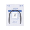 Thermal Active NiTi Archwire Natural Form Rectangular 0.017 x 0.025 Upper 10pcs/Pack