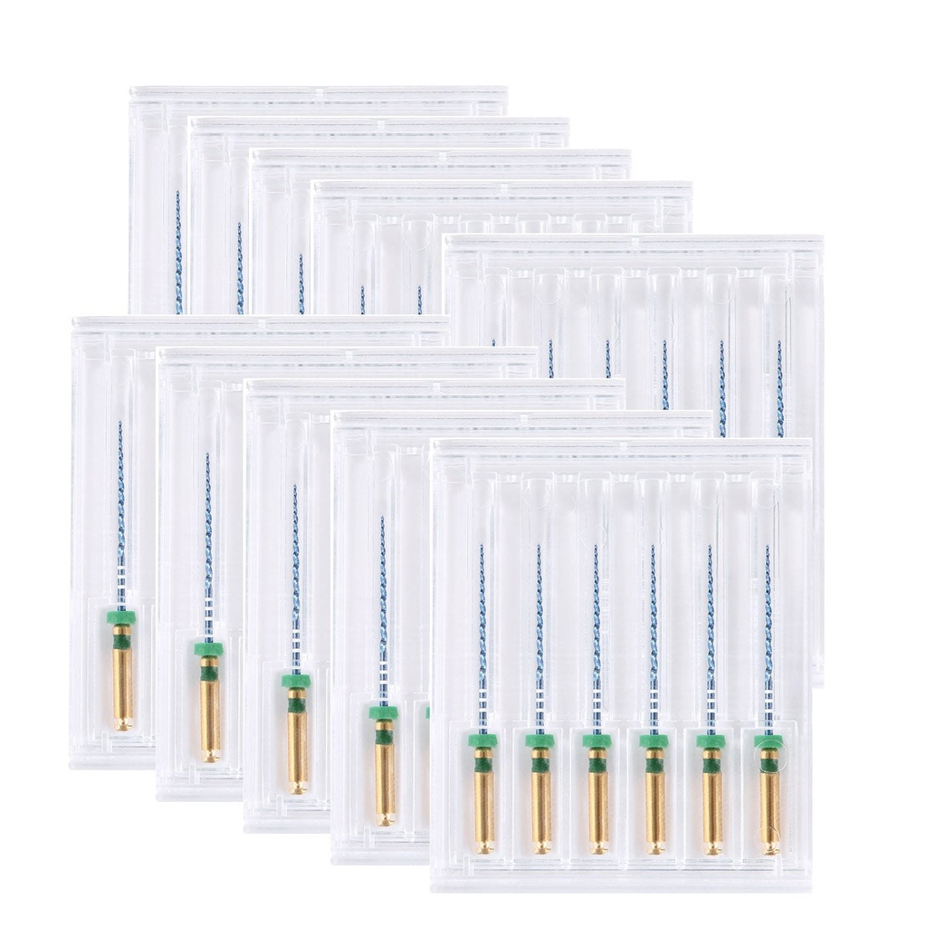 Rotary Files Nickel Titanium Alloy Engine Use 25mm #35/04 6pcs/Pack (Rotary NiTi / #35/04 25mm / 1 Pack(6 PCS))