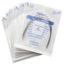 Thermal Active NiTi Arch Wire Ovoid Form Round 0.014 Upper 10pcs/Pack