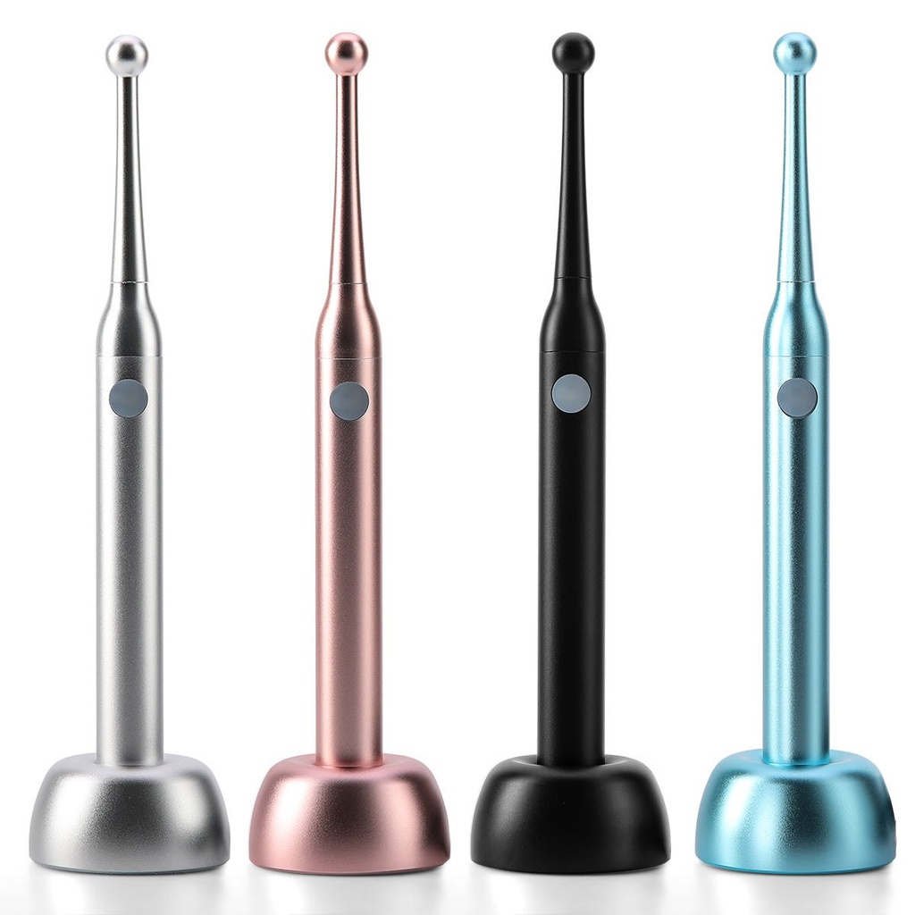 Dental Wireless 1S LED Curing Light Lamp Broad Band 10W 2300mW/cm² (Black / 1 Pc)