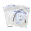 Thermal Active NiTi Arch Wire Ovoid Form Round 0.020 Lower 10pcs/Pack
