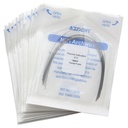 Thermal Active NiTi Arch Wire Ovoid Form Round 0.012 Upper 10pcs/Pack