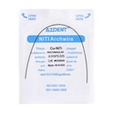 Dental Copper Cu-NiTi Arch Wire Rectangular 35˚ Super Elastic With Stops Preformed Full Sizes 1pc/Pack