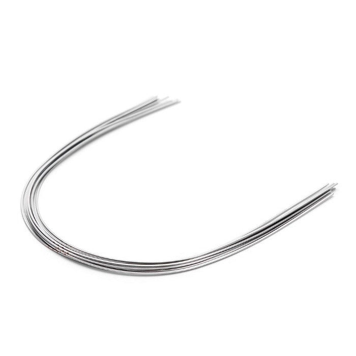 Thermal Active NiTi Archwire Natural Form Rectangular 0.017 x 0.025 Lower 10pcs/Pack